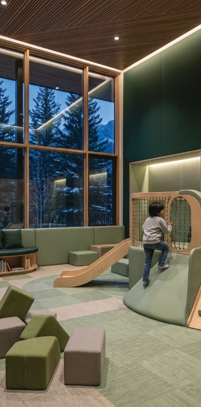 Kids play area
