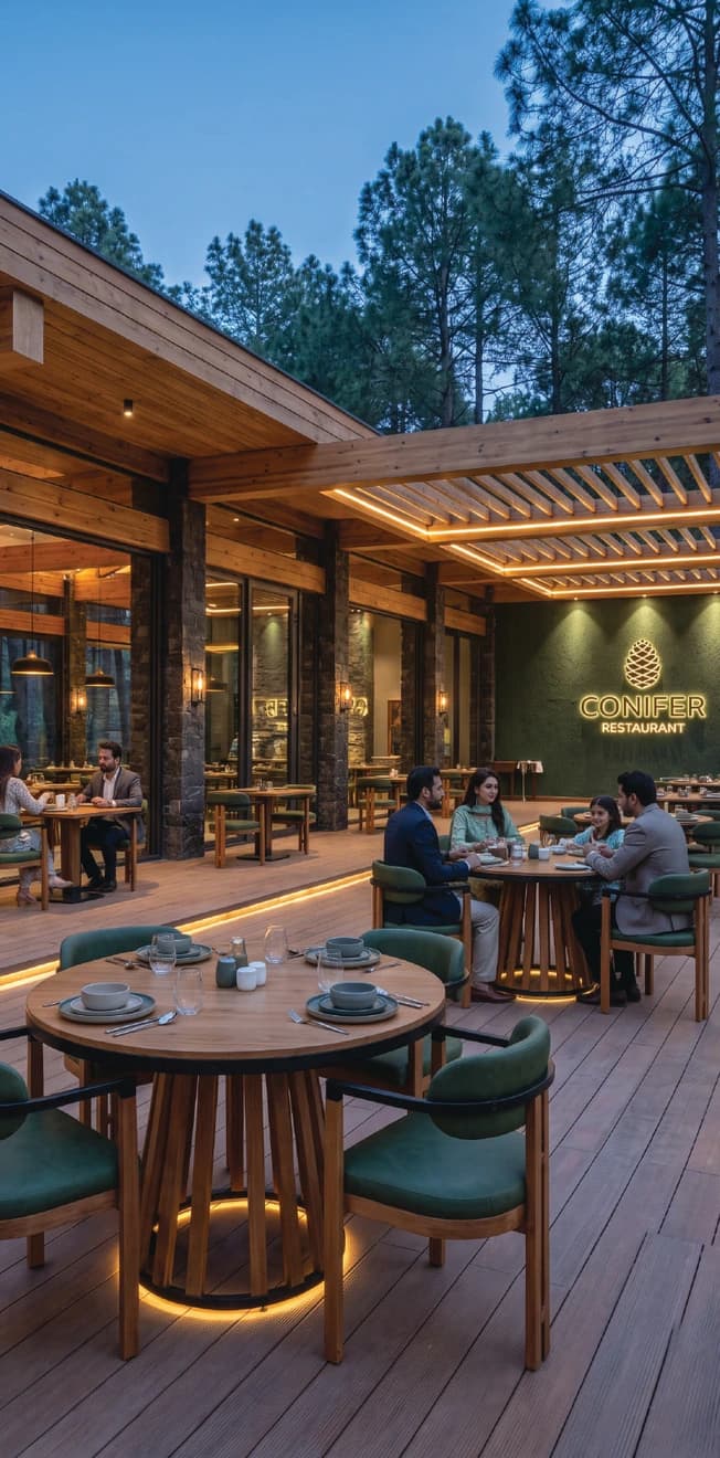 Outdoor cafés